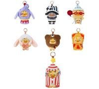 PRESTIGE & DELUXE Llavero de peluche anime UpsetDuck línea CIRCUS - Caja misteriosa pato Kawaii 15 cm, caja ciega coleccionable, regalo niña, figuras sorpresa original