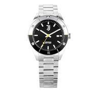PRESTIGE & DELUXE Lowell - Reloj de pulsera para hombre de la Juventu Gent, correa de acero inoxidable, esfera de 41 mm, en embalaje oficial + llavero de fútbol, multicolor, piccolo