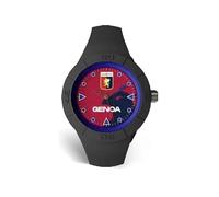 PRESTIGE & DELUXE Reloj de pulsera Lowell Deep Five Genoa con correa de silicona - Esfera 38 mm + llavero fútbol