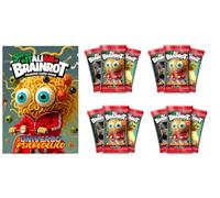 PRESTIGE & DELUXE Skifidol Italian Brainrot Mix Psicodélico - Trading Card Game - Juego de cartas coleccionable + 12 sobres de tarjetas + llavero silbato