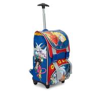 PRESTIGE & DELUXE Trolley Mochila escolar compatible con Dragon Ball Multicolor para niños primaria media 2 compartimentos - Correas acolchadas + set escritura
