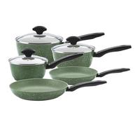 Prestige - Eco Friendly Cookware Set - Plant Based Non Stick - Recycled and Recyclable - PFOA Free - Induction - Set of 5