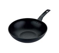 Prestige Wok antiadherente de inducción de 29 cm, resistente a los arañazos, asas de fácil agarre, apto para horno y lavavajillas, 9 unidades