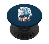 Prestige World Wide Presenta Barcos y Azadas náuticas PopSockets PopGrip Adhesivo