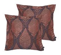 Prestigious Textiles Treasure Feather Filled Cushions, Polyester, Viscose, Cotton, Tigers Eye
