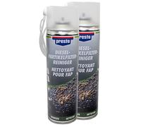 PRESTO _bundle DPF Limpiador de filtro de partículas diésel en spray Presto 416613 2 x 400 ml