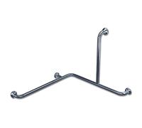 PrestoEquip Barra Bañera Horizontal En Ángulo Inox 165 78165 barras de apoyo inox brillo