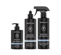 Preston Lane Juego de cocina, lavado de manos, jabón para platos y limpiador multiusos, paquete de elementos esenciales de limpieza