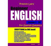 Preston Lee's Beginner English Lesson 1 - 20 For Spanish Speakers (Preston Lee's English For Spanish Speakers)