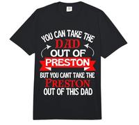 Preston Papá no Puede sacarlo de Preston Comfort Colors Adult Heavyweight T-Shirt