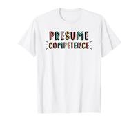Presume competencia Más probable que llegue la Navidad para la familia Camiseta