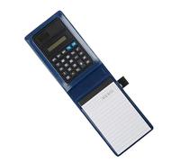 Presupuesto de piel sintética con calculadora y portapapeles para planificación financiera, planificador de gestión presupuestaria