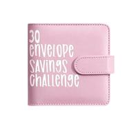 Presupuesto Del Archivador De Sobre - Lider De Dinero Para Economía En Efectivo | Economía De Economía De Ahorro De Juego De Sobre, 30 Sobre Desafío Portátil Diseño Money Saving Challenge B