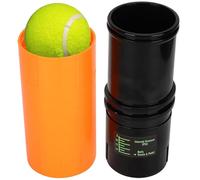Presurizador de pelotas de tenis, presurizador de pelota para 4 pelotas, bomba integrada, para todas las superficies de cancha, pelotas de remo con fieltro HV de alta visibilidad, para entrenamiento y