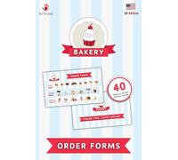 Pretend Bakery Shop Order Forms (US Edition): Ready-to-Cut Bakery Order Forms (Food, Drinks & Frozen Treats) for Fun and Creative Kids | Itz for Kidz ... Series | American Edition | Itz for Kidz)