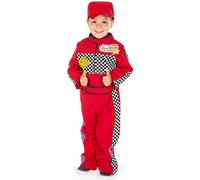 Pretend - Disfraz de mono de carrera para niño, talla 5-7 años