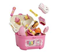 Pretend Food Set, Simulation Play, Interactive Feeding Toy, Kids Accessories, Learning Accessories, Top Usage Accessory for Girls Birthday Home Nursery Kindergarten Classroom Daycare Center Activity