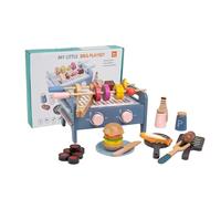 Pretend Grill, Little Chef Play Cooking Set, Interactive Game Educational Toy, Safe and Strong Design, Perfect for Developing Skills, School Boy Aged 1-3, Girl, Travel, Hand-Eye Coordination