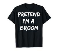 Pretend I'm A Broom Víspera De Todos Los Santos Camiseta