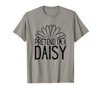 Pretend I'm A Daisy Funny Florist Halloween Costume Camiseta