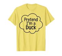 Pretend I'm A Duck Funny Graphic design For Animal Lovers Camiseta