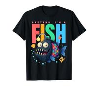 Pretend I'm A Fish Funny Deep Sea Anglerfish Niños Niñas Niños Camiseta