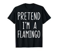 Pretend I'm A Flamingo Víspera De Todos Los Santos Camiseta