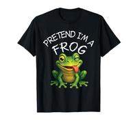 Pretend I'm A Frog Funny Halloween Hombres Mujeres Niños Niñas Niños Camiseta