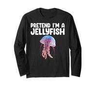 Pretend I'm A Jellyfish Kids Men Women Costume Manga Larga