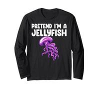 Pretend I'm A Jellyfish Kids Men Women Costume Manga Larga