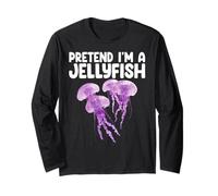 Pretend I'm A Jellyfish Kids Men Women Costume Manga Larga