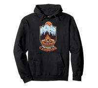 Pretend I'm Campfire Camping Holiday Funny Halloween Costume Sudadera con Capucha