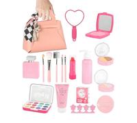 Pretend Makeup Set - Role-Play Game, Fake Safe Little Girl Makeup Set for Girls and Boys, Fun Development Toy for Family Gatherings, Home Indoor Safe and NonToxic
