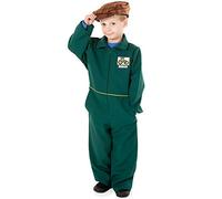 Pretend to Bee - 1661, mono de granjero para niños y niñas de 3 a 5 años | traje de caldera verde para niños | niñas y niños, unisex, disfraz para niños y niños pequeños