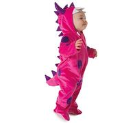 Pretend to Bee Mono de monstruo rosa para bebés con lunares morados, de, unisex, de 12 a 18 meses, disfraz de monstruo para niños, perfecto para Halloween para niños
