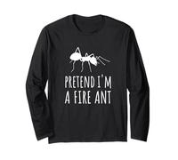 Pretende Que Soy una Hormiga, Insecto, Insecto, Aterrador, Divertido, Espeluznante y Lindo Manga Larga