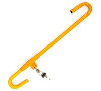 PRETEX bastón bloqueador volante universal de acero templado, protección contra robo, barra de bloqueo, bloqueador de volante