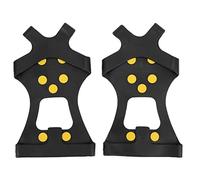 Pretfy 10 Crampones Dientes de Dispositivos de Servicio Pesado Pesca Zapatos Al Aire Libre. (L)