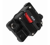 Pretfy 12V 30A 40A 60A Herramienta de Alto Rendimiento Circuito de Automóvil Audio Auto Fusible Recuperación Recuperación en Línea Estereo - Rendimiento y Durabilidad Mejorada (40A)