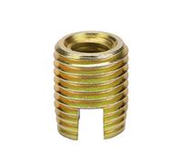 Pretfy 20pcs 302 Solución de Precisión de Carbono Accesorios Autoestución Hilo Industrial Reparación Acero Acero M2 M4 Tornillo Uso Fácil Tapping para Insertar para Insertar (#5)