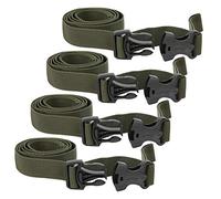 Pretfy 53.15 Pulgadas Correa de Viaje de 0.98 Pulgadas Material Ajustable Material Productos y Longitud Al Aire con Green Green 4pcs Almacenamiento Equipaje Nylon Hand para