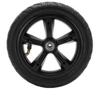 Pretfy 8 Pulgadas 200x45 Unidad de Precisión de Rueda Neumática Días Plástico Negro Neumático para Tubo Lluvioso Rodamientos Adecuados Adecuados Inner Pulgada Excelente Resistente
