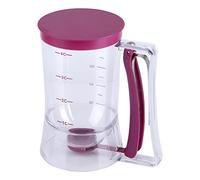 Pretfy 900 Ml de Masa Manual de Masa Avanzada Copa para Dispensador Cámara Cupcake Transparente y Herramienta Cocina Waffle Muffin Pancake para Hornear Galletas con Medición