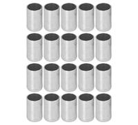 Pretfy Aire Acondicionado de 20 Piezas Módulo de Servicio Pesado Junta Tapa Tapa Fuerte para la Manguera Resistencia Al Aluminio-Ajuste Universal, Duradero (1/2 pulgada)