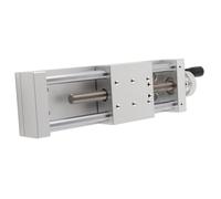 Pretfy Aleación de Aluminio Alta Unidad Duradera 80 Etapa de Producción 80 Mm Maquinaria Deslizante Movimiento óptico Precisión Laboratorio para el Manual Riel Lineal Cruz (Accidente cerebrovascular
