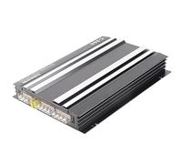 Pretfy Amplificador de Automóvil de Aleación de Aluminio con Sonido Hi Fi, 5800W de Potencia, Instalación Fácil, Aleta de Enfriamiento Externa y Orificio de Emisión de Calor para