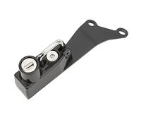 Pretfy Bloqueo de Seguridad del Casco de motocicleta: Antirrobo Negro con 2 Llaves, Se Adapta a Tenere700 2019-2022