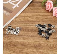 Pretfy Caballero en Forma de Estrella Equipo de Servicio Pesado Ropa Calzado Alto Acento Tornillos Decorativos Anti Zapatos Decoración Ropa con Bricolaje Brillante - Sol Profesional Grado