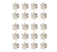 Pretfy Caballero en Forma de Estrella Equipo de Servicio Pesado Ropa Calzado Alto Acento Tornillos Decorativos Anti Zapatos Decoración Ropa con Bricolaje Brillante - Sol Profesional Grado