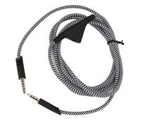Pretfy Cable de Extensión para Auriculares Cable Trenzado de Calidad con Control Volumen para Auriculares Juegos One Laptop 2m